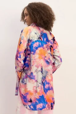 Discount Marques ' Almeida SATIN SHIRT MULTICOLOUR