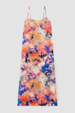 New Marques ' Almeida SLIP DRESS MULTICOLOUR