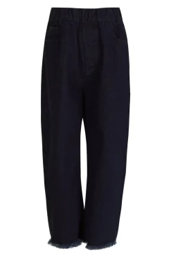 Discount Marques ' Almeida DENIM BAGGY TROUSERS NAVY