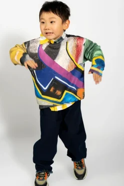 Discount Marques ' Almeida DENIM BAGGY TROUSERS NAVY