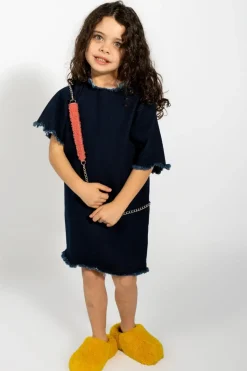 Outlet Marques ' Almeida DENIM OVERSIZED T-SHIRT DRESS NAVY