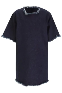 Outlet Marques ' Almeida DENIM OVERSIZED T-SHIRT DRESS NAVY
