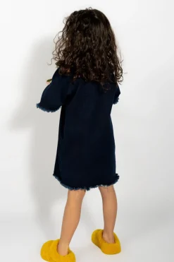 Outlet Marques ' Almeida DENIM OVERSIZED T-SHIRT DRESS NAVY