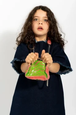 Outlet Marques ' Almeida DENIM OVERSIZED T-SHIRT DRESS NAVY