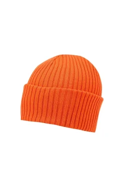 Discount Marques ' Almeida MERINO KNIT BEANIE ORANGE
