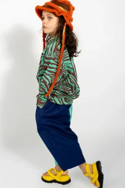 Hot Marques ' Almeida SHINY LEATHER BUCKET HAT ORANGE