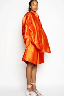 Hot Marques ' Almeida SKATER SHORTS ORANGE