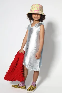 Marques ' Almeida PINK AND GREEN BUCKET HAT MULTICOLOUR