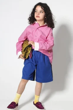 Online Marques ' Almeida AND WHITE STRIPED LOOSE SHIRT PINK