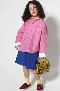 Online Marques ' Almeida AND WHITE STRIPED LOOSE SHIRT PINK