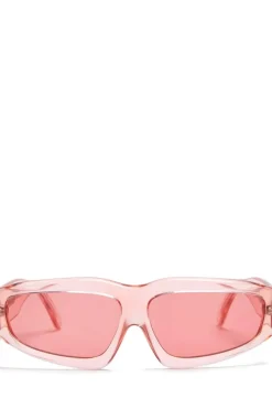Outlet Marques ' Almeida ANGULAR FRAME SUNGLASSES PINK