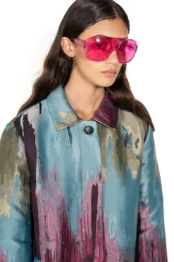Hot Marques ' Almeida PINK AVIATOR SUNGLASSES BRIGHTPINK