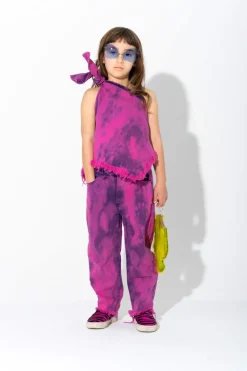 Marques ' Almeida PINK BAGGY TROUSERS BRIGHTPINK