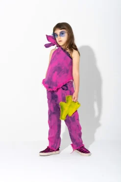 Marques ' Almeida PINK BAGGY TROUSERS BRIGHTPINK