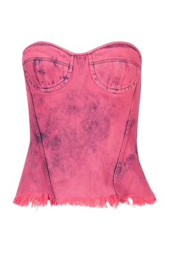 Discount Marques ' Almeida PINK BRA CUP CORSET BRIGHTPINK