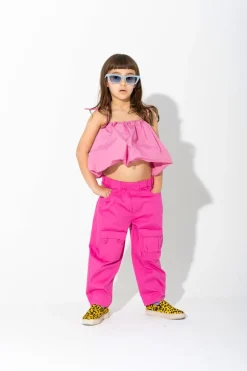Sale Marques ' Almeida PINK CARGO TROUSERS BRIGHTPINK