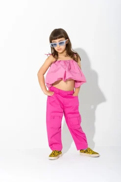 Sale Marques ' Almeida PINK CARGO TROUSERS BRIGHTPINK