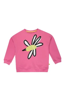 New Marques ' Almeida DAISY PRINT SWEATSHIRT PINK