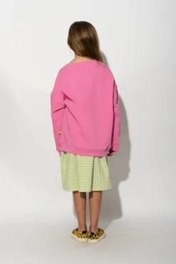 New Marques ' Almeida DAISY PRINT SWEATSHIRT PINK