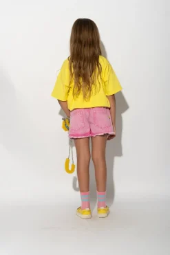 Best Marques ' Almeida DENIM SHORTS PINK