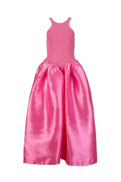 Discount Marques ' Almeida PINK DRESS WITH TANK TOP SCOOPED BRIGHTPINK