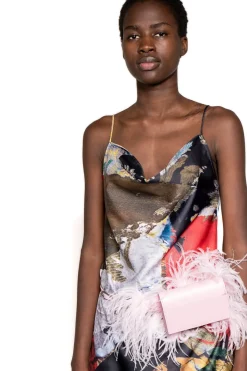 Online Marques ' Almeida PINK FEATHER BELT BAG LIGHTPINK