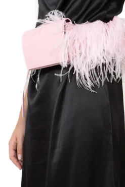 Online Marques ' Almeida PINK FEATHER BELT BAG LIGHTPINK