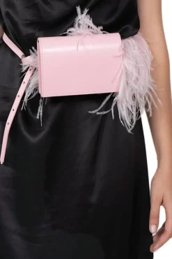 Online Marques ' Almeida PINK FEATHER BELT BAG LIGHTPINK