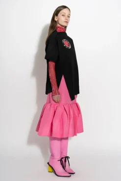 Clearance Marques ' Almeida PINK FITTED SKIRT BRIGHTPINK