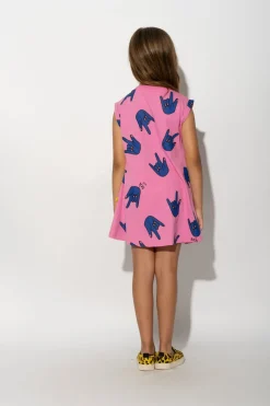 Hot Marques ' Almeida HANDS PRINT T-SHIRT DRESS PINK