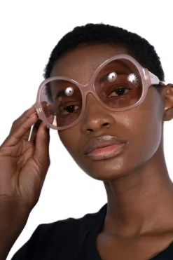 Online Marques ' Almeida PINK OVERSIZED SUNGLASSES LIGHTPINK