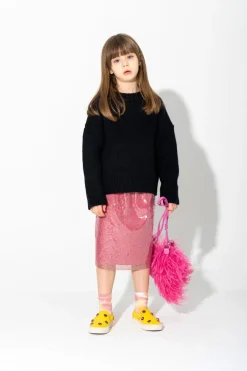 New Marques ' Almeida SEQUIN SKIRT PINK