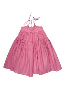 Clearance Marques ' Almeida STRAPPY GATHERED DRESS PINK