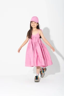 Clearance Marques ' Almeida STRAPPY GATHERED DRESS PINK