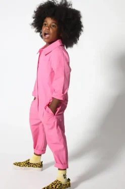 Sale Marques ' Almeida PINK WORKWEAR JUMPSUIT BRIGHTPINK