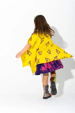 Sale Marques ' Almeida PURPLE AND SPLATTERED FLEECE SKIRT PINK