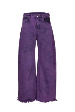 Discount Marques ' Almeida BOYFRIEND TROUSERS PURPLE