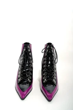 New Marques ' Almeida FITTED BOOTS PURPLE