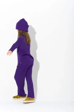 New Marques ' Almeida MERINO KNIT JUMPER PURPLE