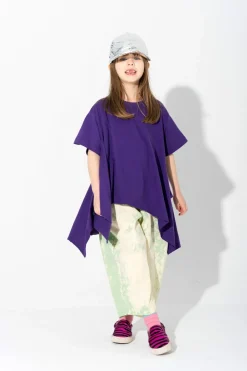 Online Marques ' Almeida T-SHIRT WITH SIDE FLAPS PURPLE
