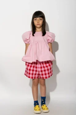 Online Marques ' Almeida RED AND PINK GINGHAM BOXER SHORTS MULTICOLOUR