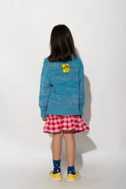 Marques ' Almeida RED AND PINK GINGHAM SHORT SKIRT MULTICOLOUR