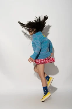 Marques ' Almeida RED AND PINK GINGHAM SHORT SKIRT MULTICOLOUR