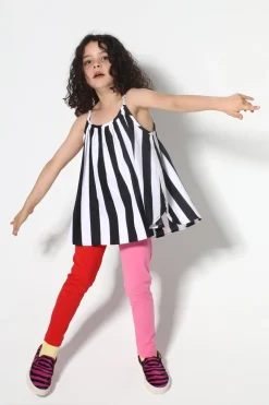 New Marques ' Almeida RED AND PINK LEGGINGS MULTICOLOUR