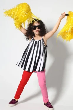 New Marques ' Almeida RED AND PINK LEGGINGS MULTICOLOUR