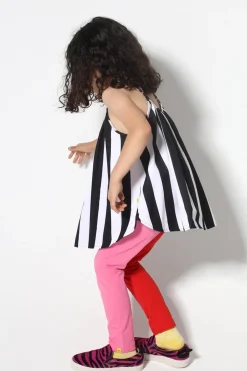 New Marques ' Almeida RED AND PINK LEGGINGS MULTICOLOUR
