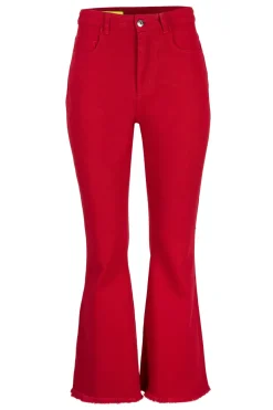 New Marques ' Almeida CAPRI JEANS RED
