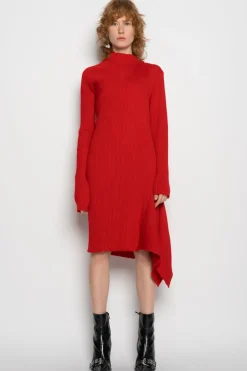 Outlet Marques ' Almeida DRAPED NECK DRESS RED
