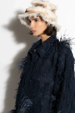 Sale Marques ' Almeida ROSE GOLD BUCKET HAT ROSEGOLD