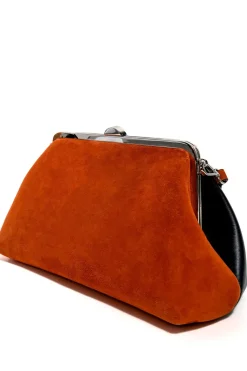 Sale Marques ' Almeida SUEDE AND NAPA LEATHER LARGE HANDBAG MULTICOLOUR